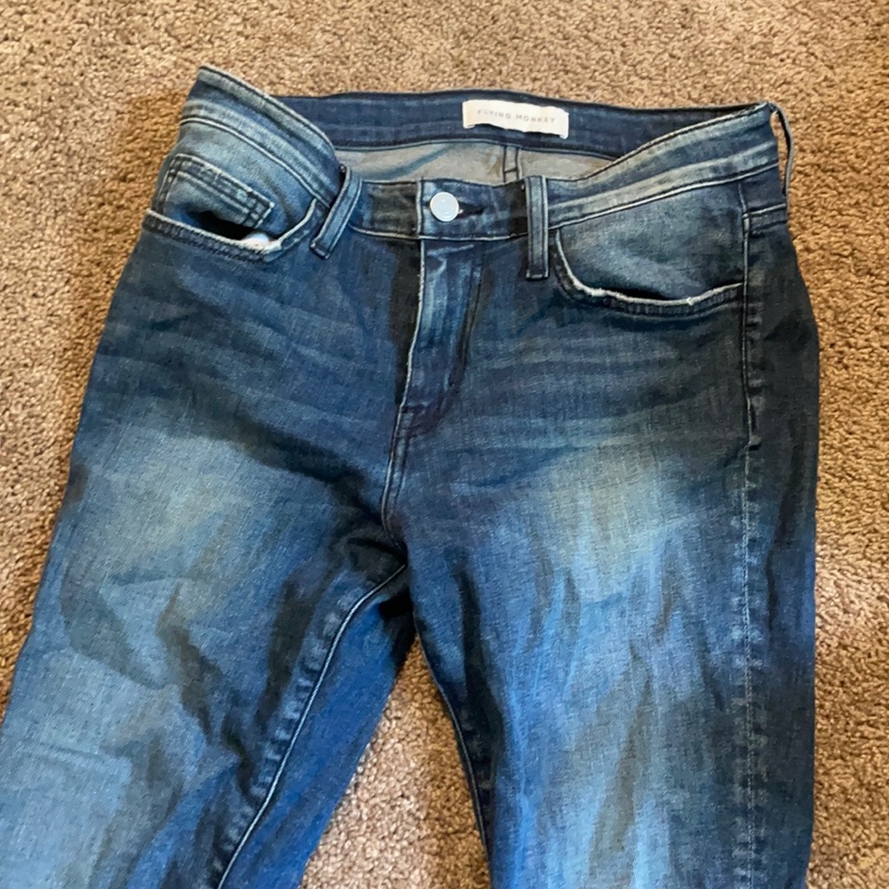 Flying Monkey Skinny Dark Wash Jeans